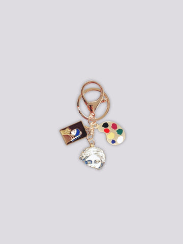 KÜNSTLERISCHER TASCHENANHÄNGER