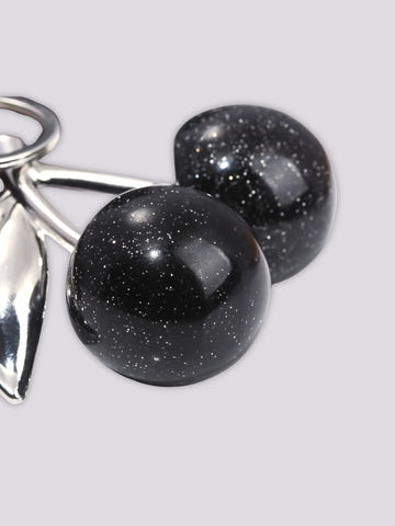 BLACK CHERRY BAG CHARM